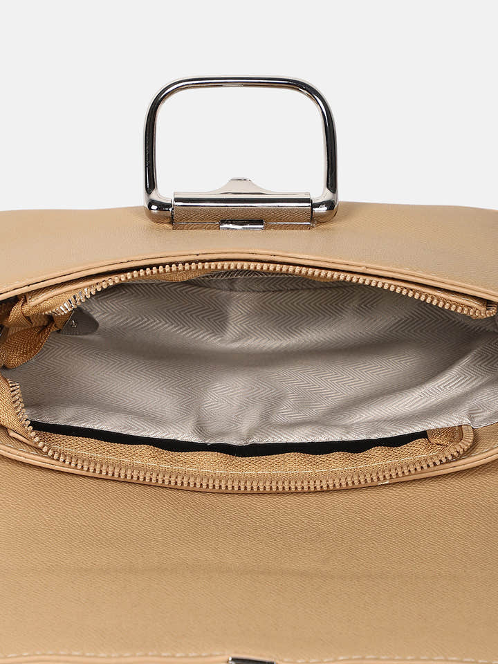 The Sivella Sling Bag - Khaki Beige