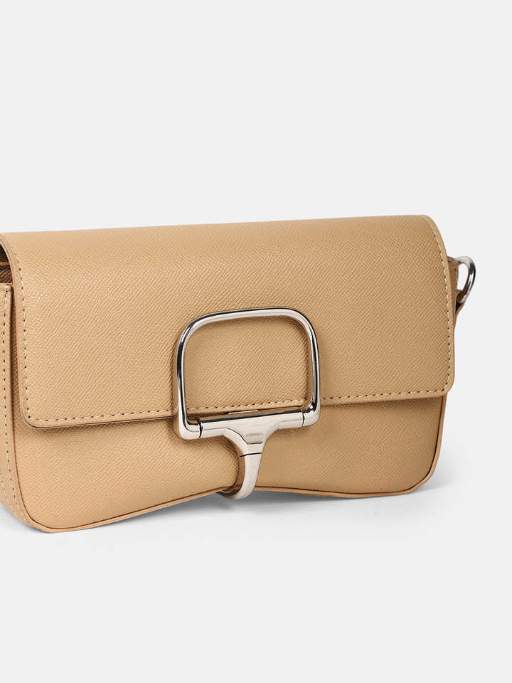 The Sivella Sling Bag - Khaki Beige