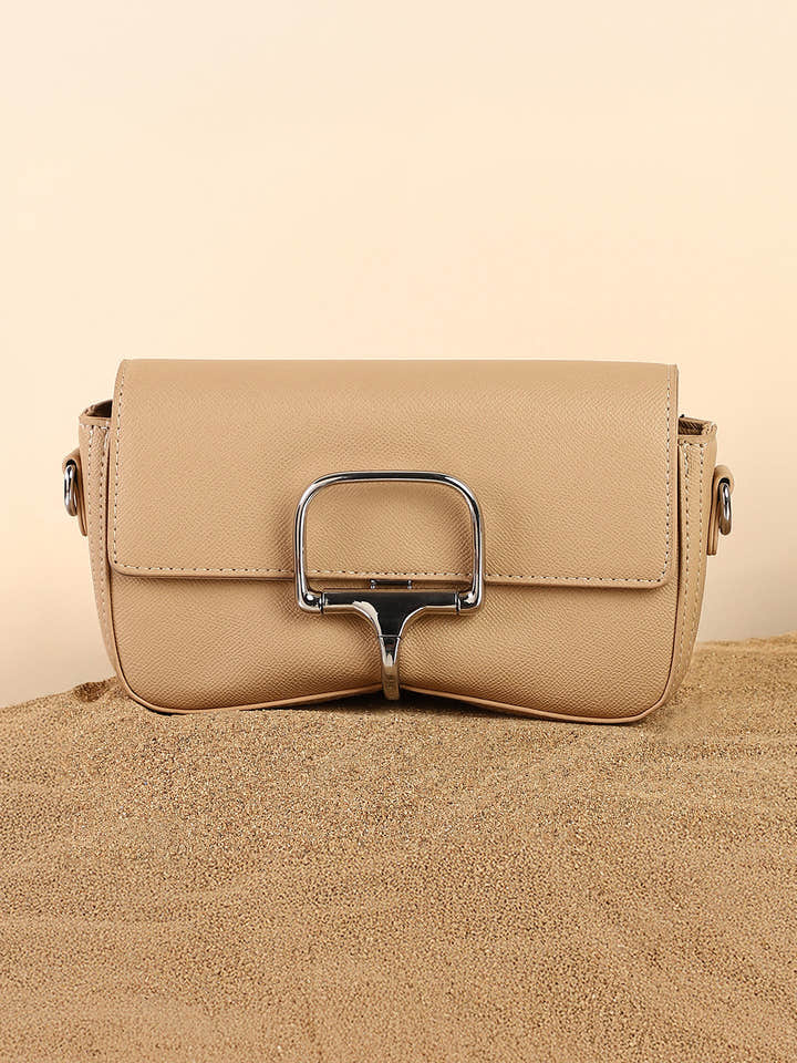 The Sivella Sling Bag - Khaki Beige