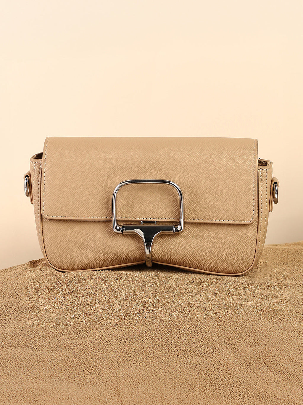 The Sivella Sling Bag - Khaki Beige
