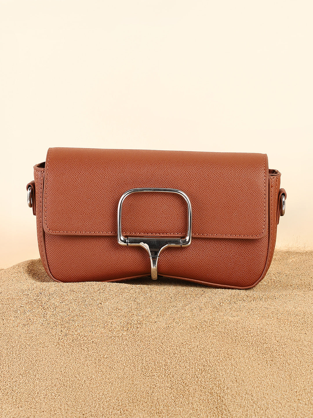 The Sivella Sling Bag - Russet Brown