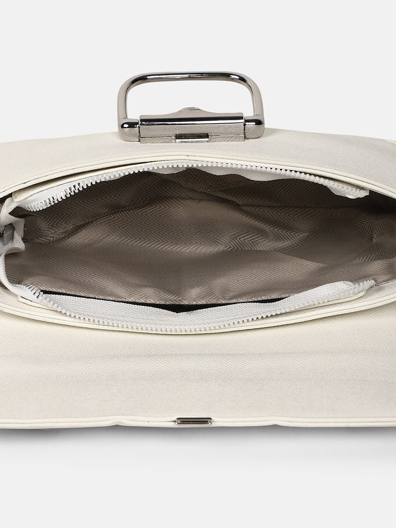 The Sivella Sling Bag - Daisy White