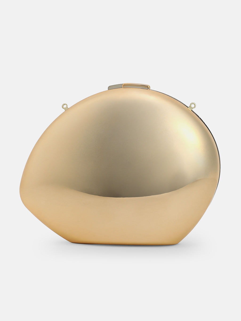 The Lunar Dome Evening Bag -Gold