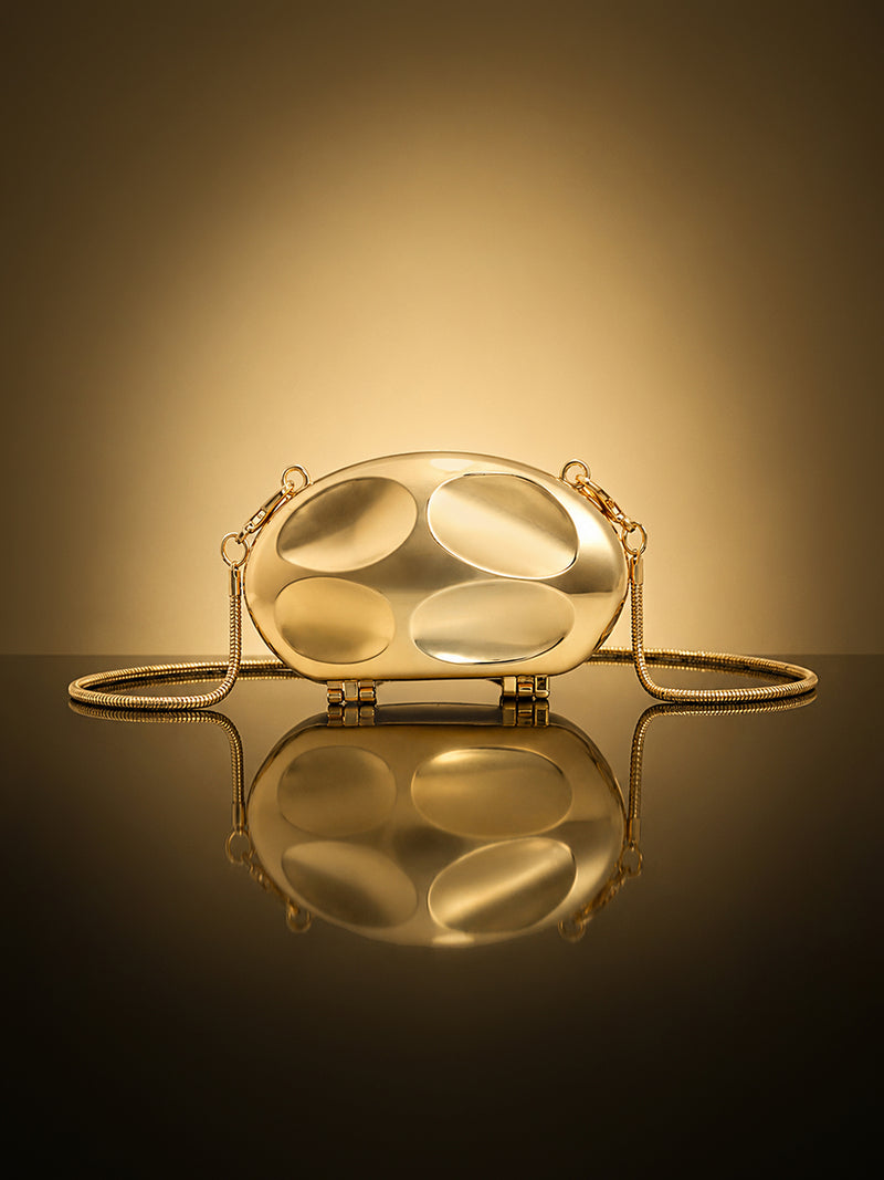 The Eclipse Orb Party Bag-Gold