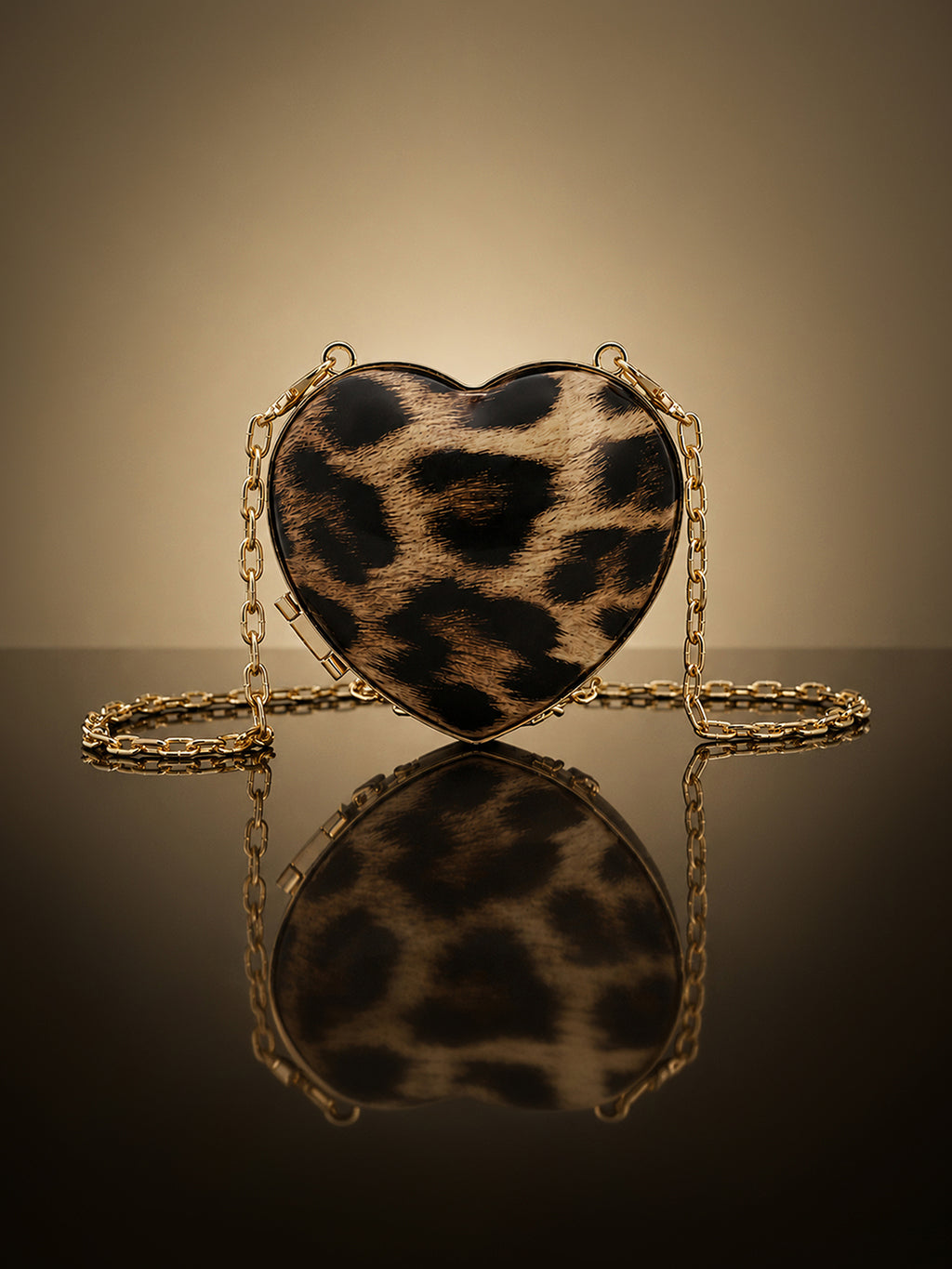 The Wild Heart Mini Sling Bag  Leopard