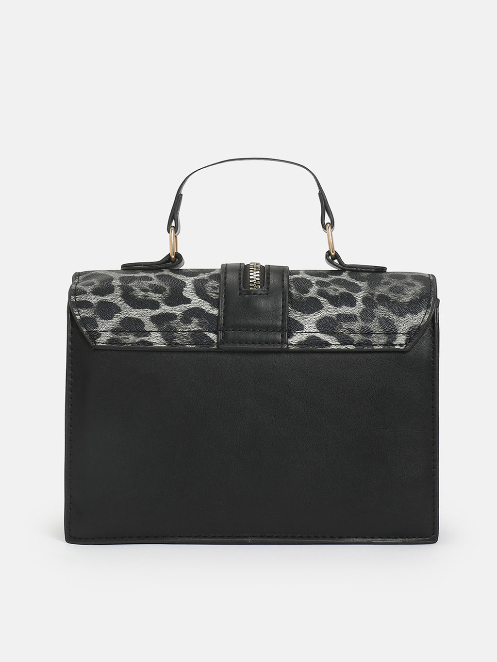The Leopard Statement Hand Bag-Leopard Brown