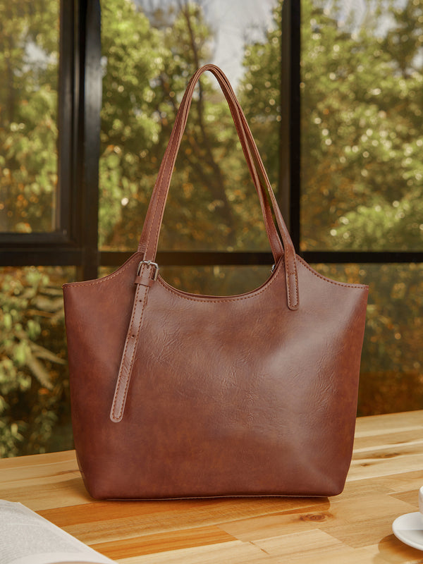 The Everyday Tote Office Bag-Classic Brown