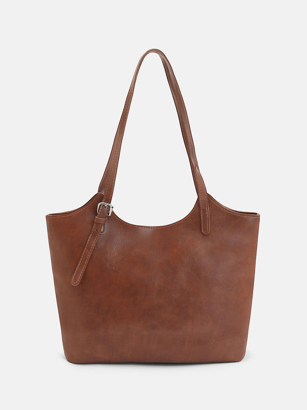 The Everyday Tote Office Bag-Classic Brown