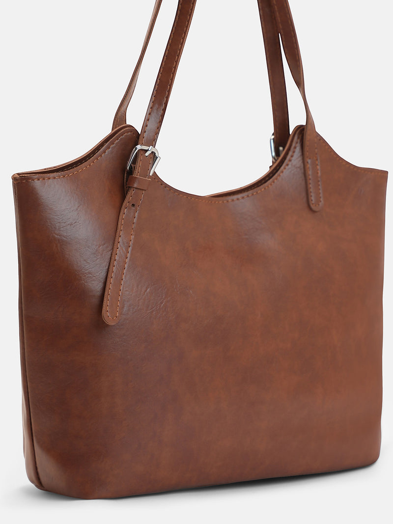 The Everyday Tote Office Bag-Classic Brown