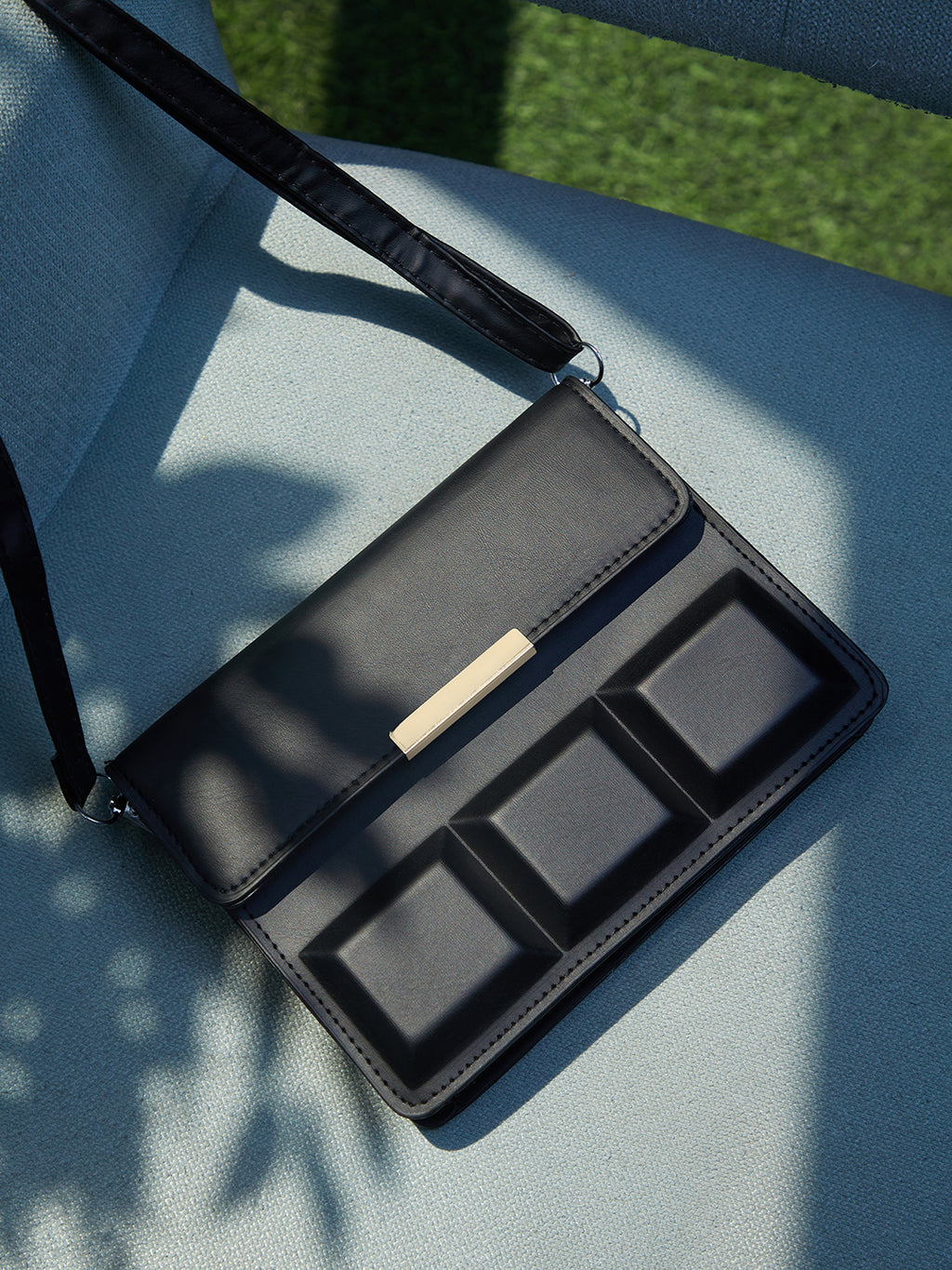 The Urban Crossbody Sling Bag-Midnight Black