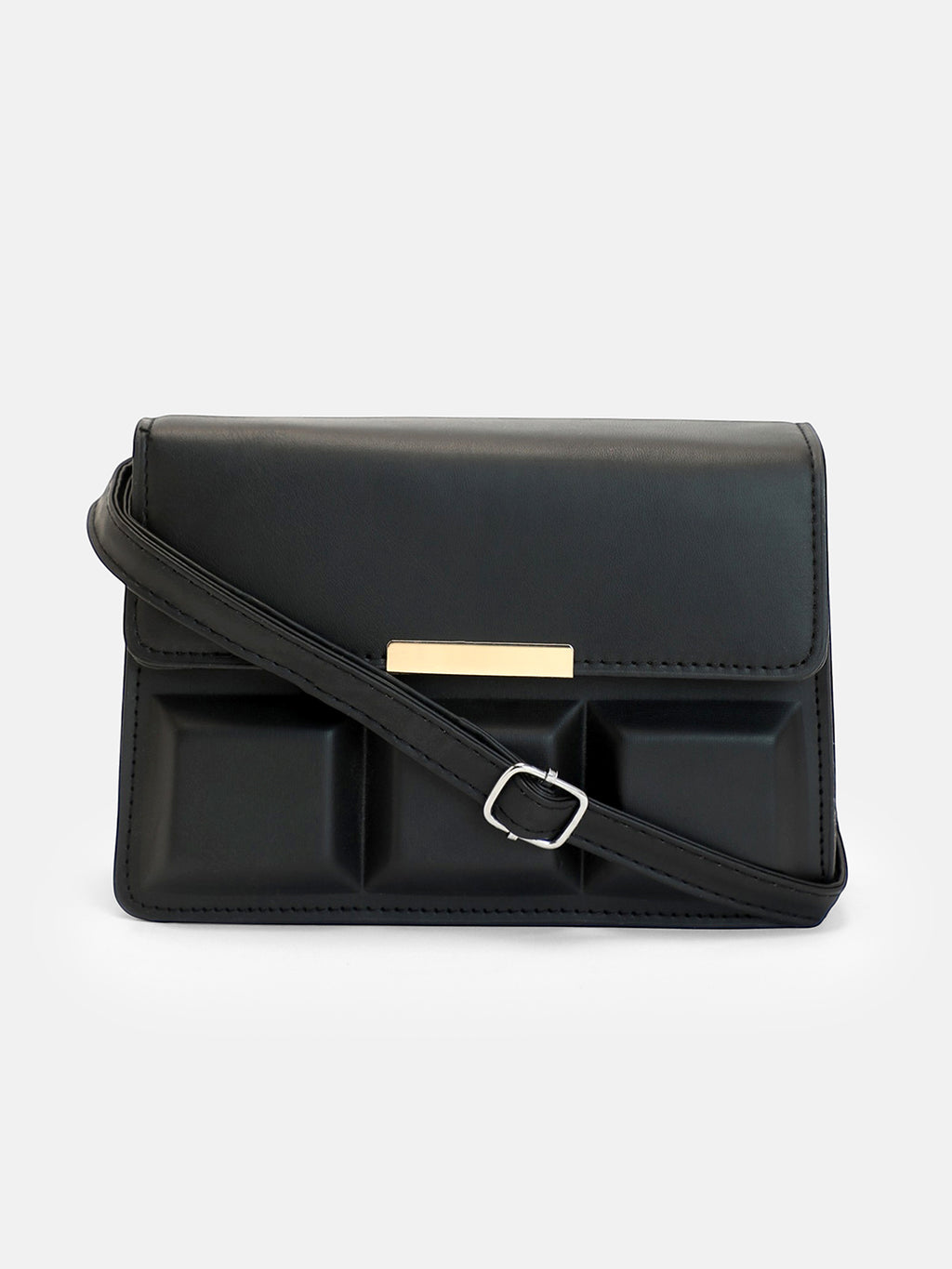 The Urban Crossbody Sling Bag-Midnight Black
