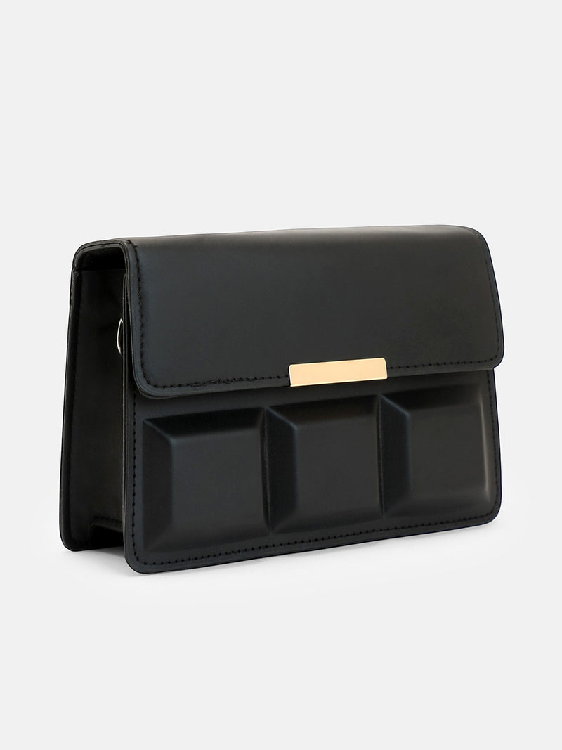 The Urban Crossbody Sling Bag-Midnight Black