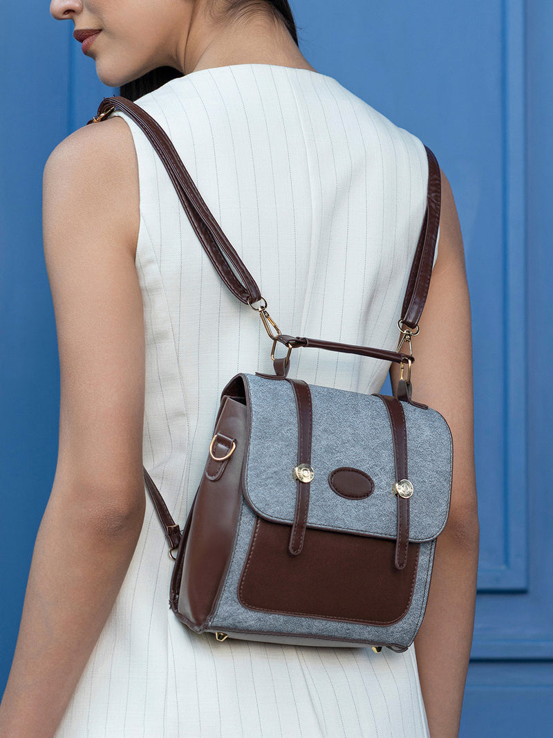 The Classic Satchel Office Bag-Chocolate Brown