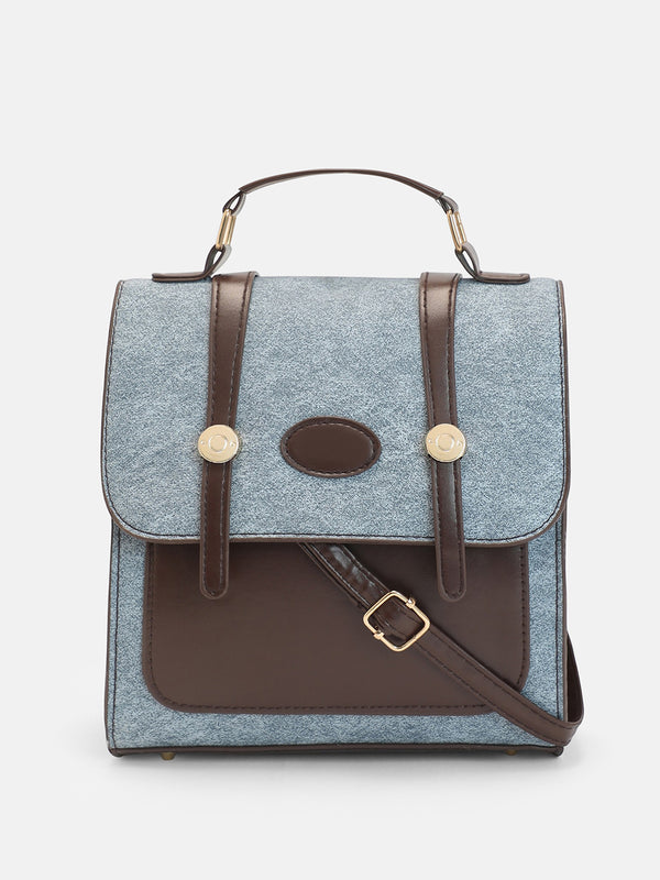 The Classic Satchel Office Bag-Chocolate Brown