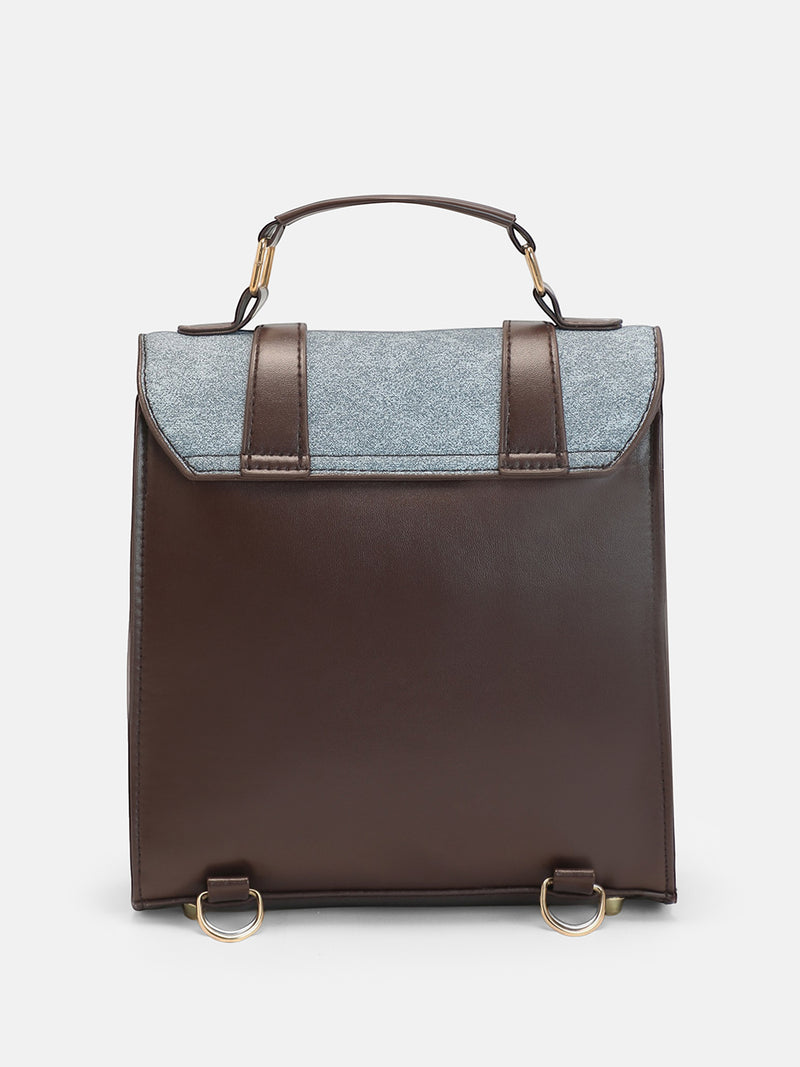 The Classic Satchel Office Bag-Chocolate Brown