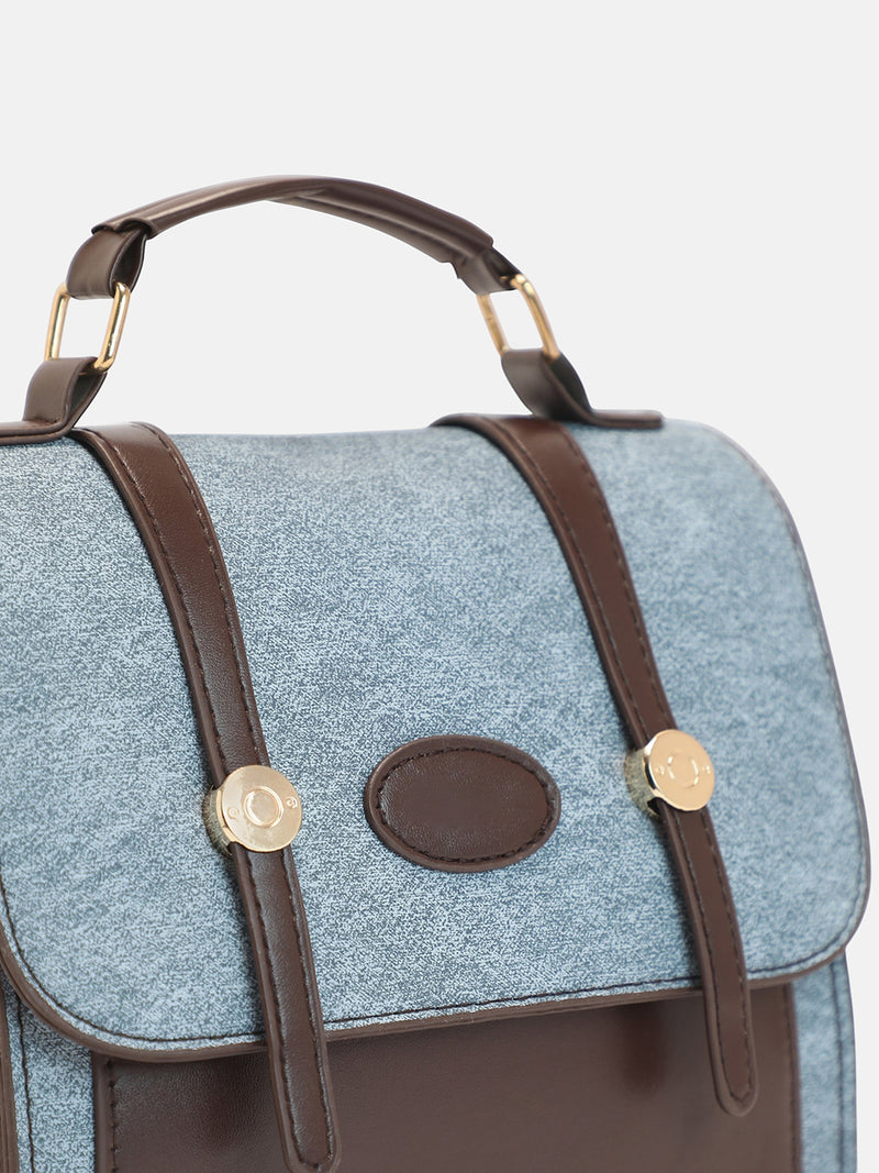 The Classic Satchel Office Bag-Chocolate Brown