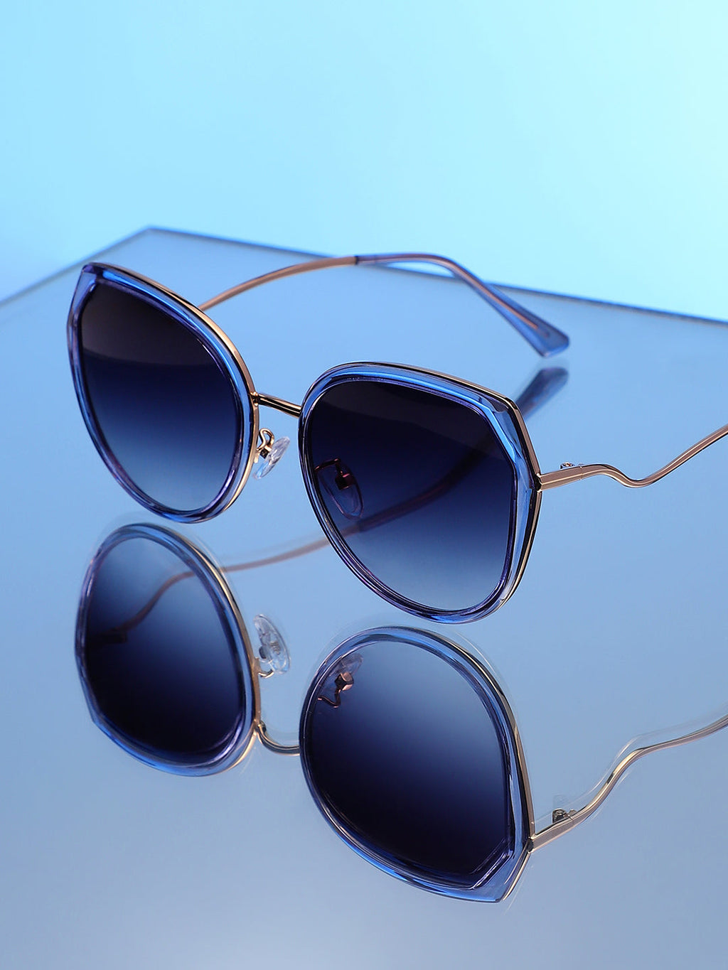 Gradient Butterfly Sunglasses