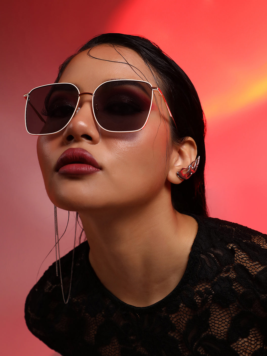 Full Rim Oversized Sunglasses