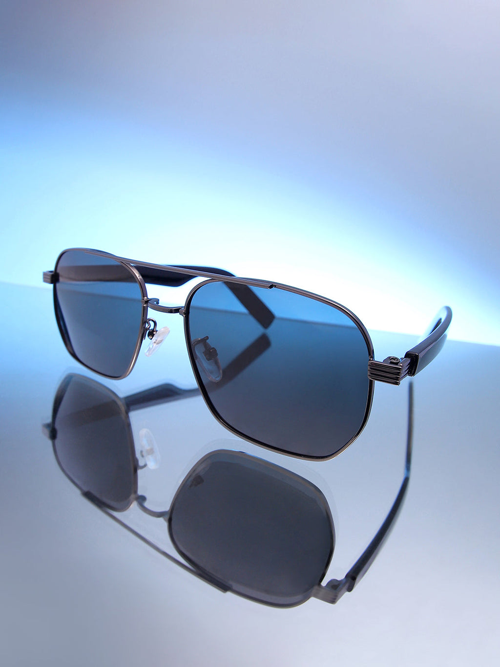 Full Rim Aviator Sunglasses