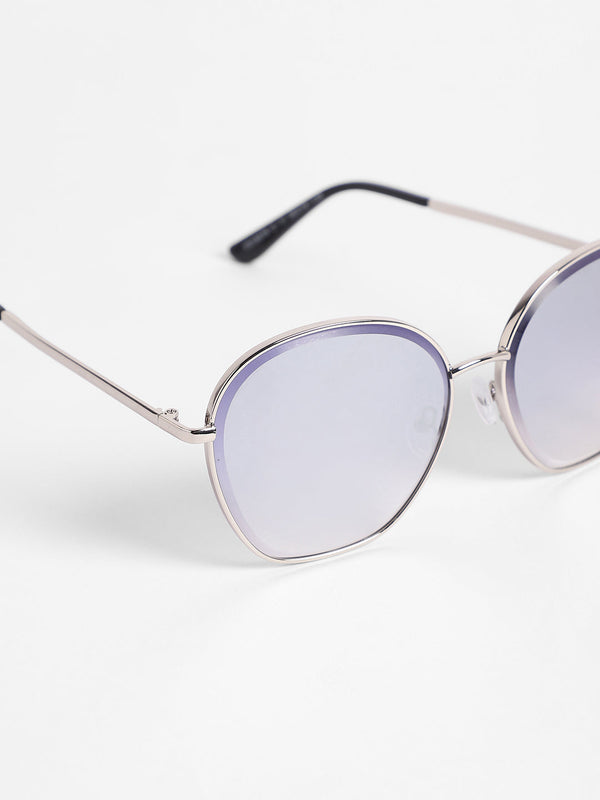 Metallic Butterfly Sunglasses