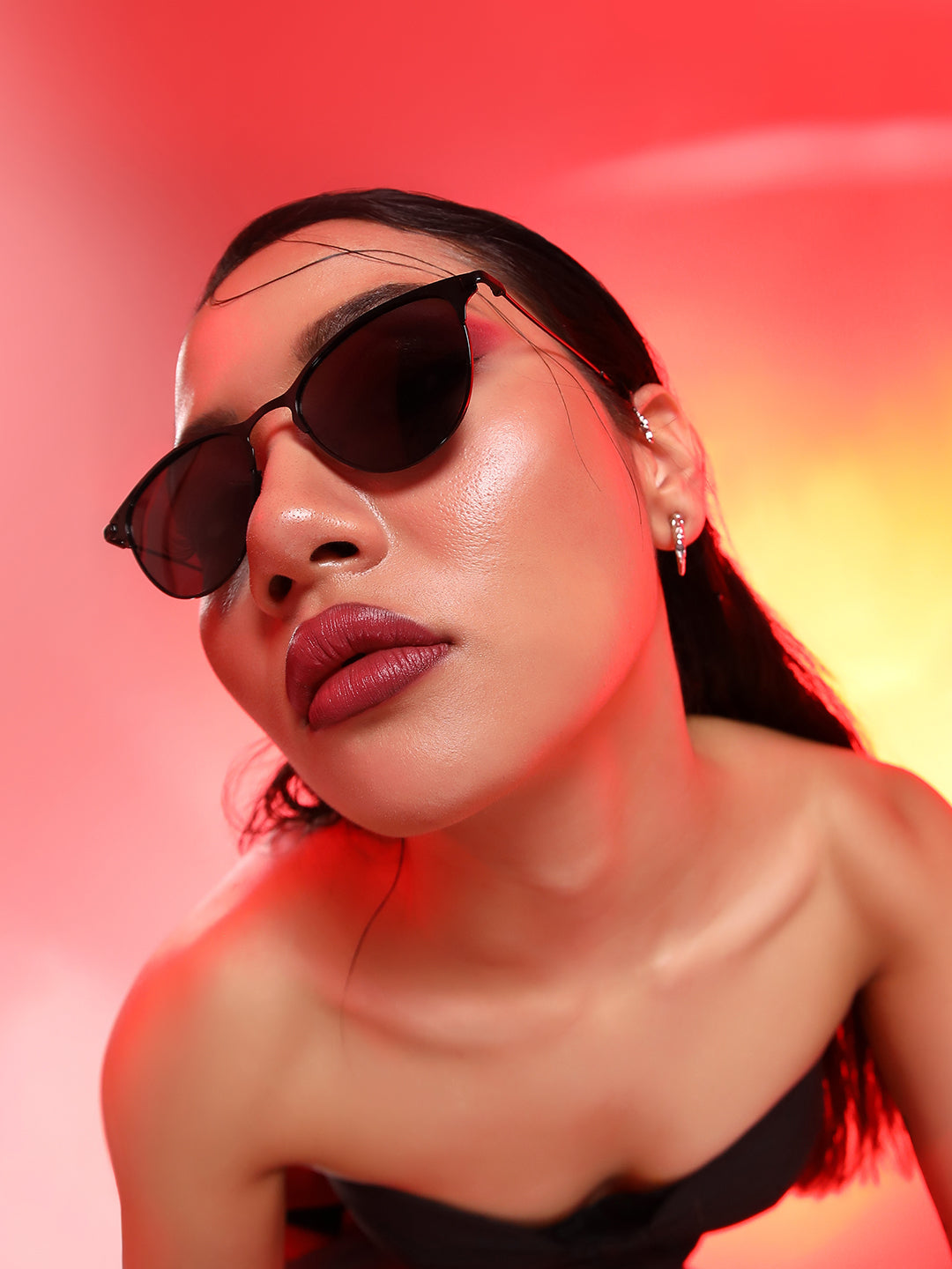 Full Rim Browline Sunglasses