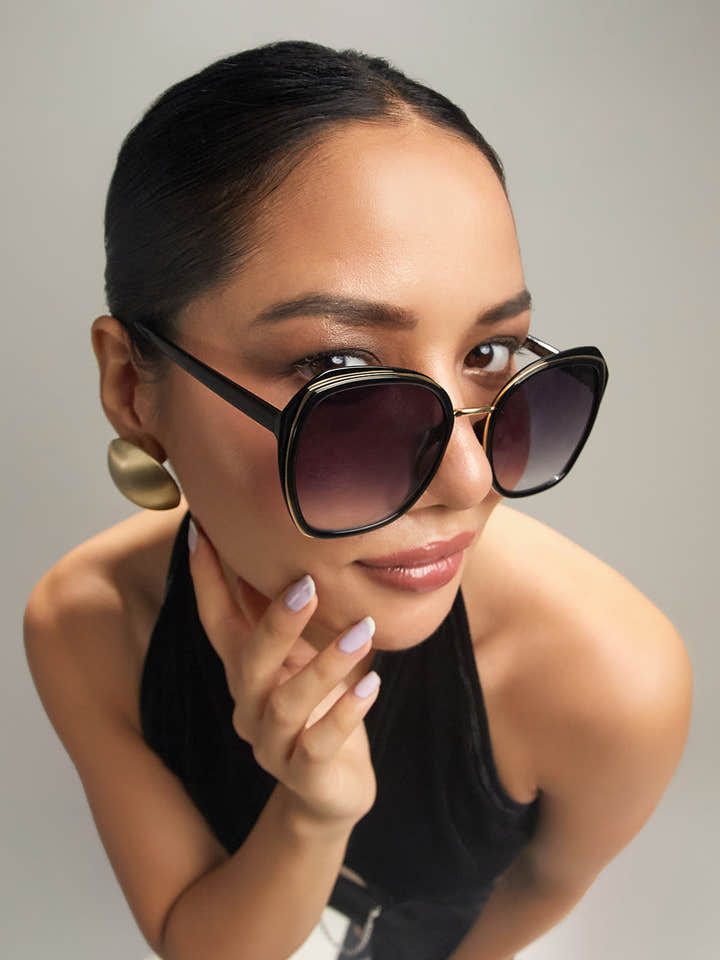 Gradient Oversized Sunglasses