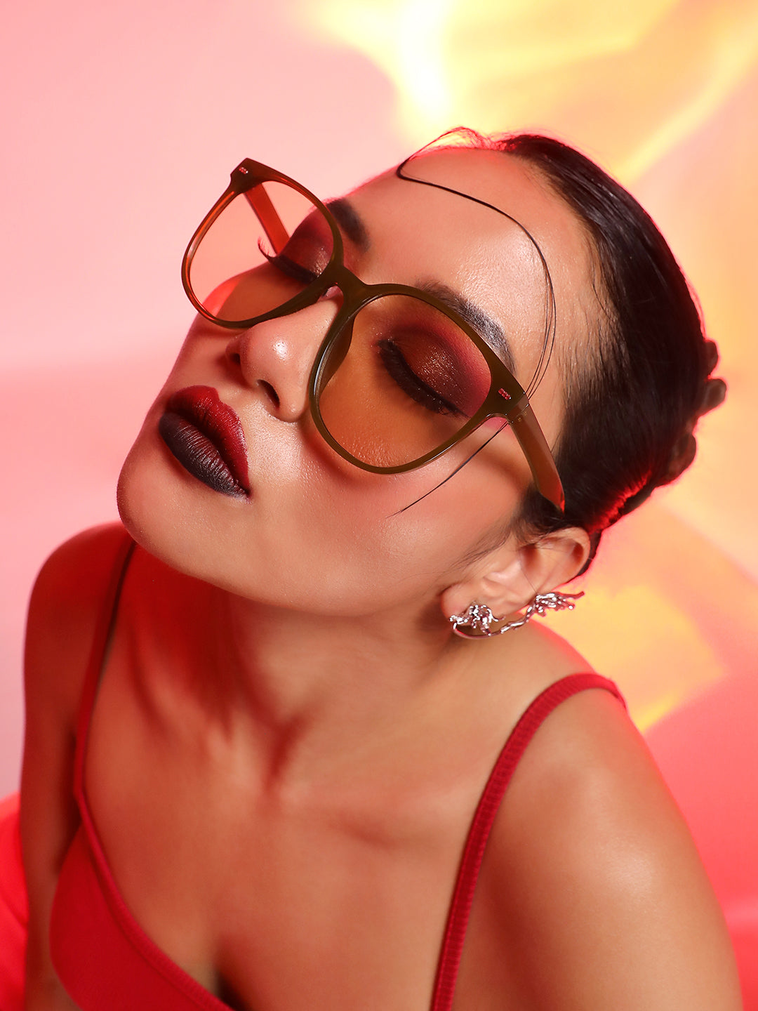 Tinted Oversized Sunglasses