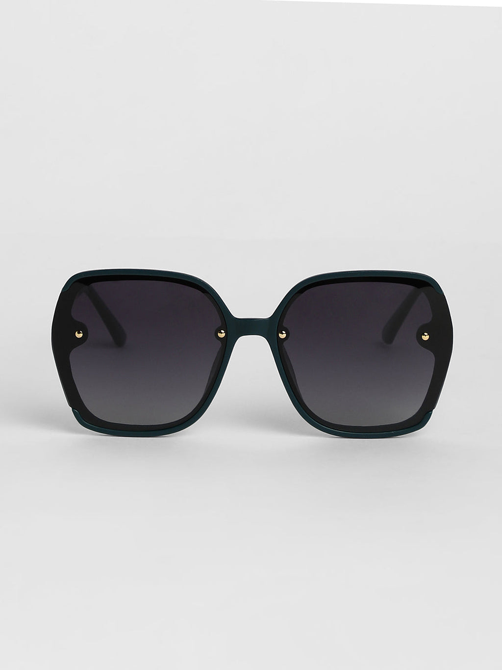 Block Oversized Sunglasses - Green