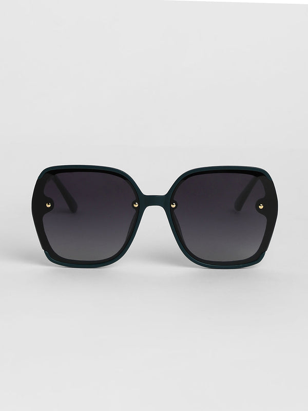 Block Oversized Sunglasses - Green