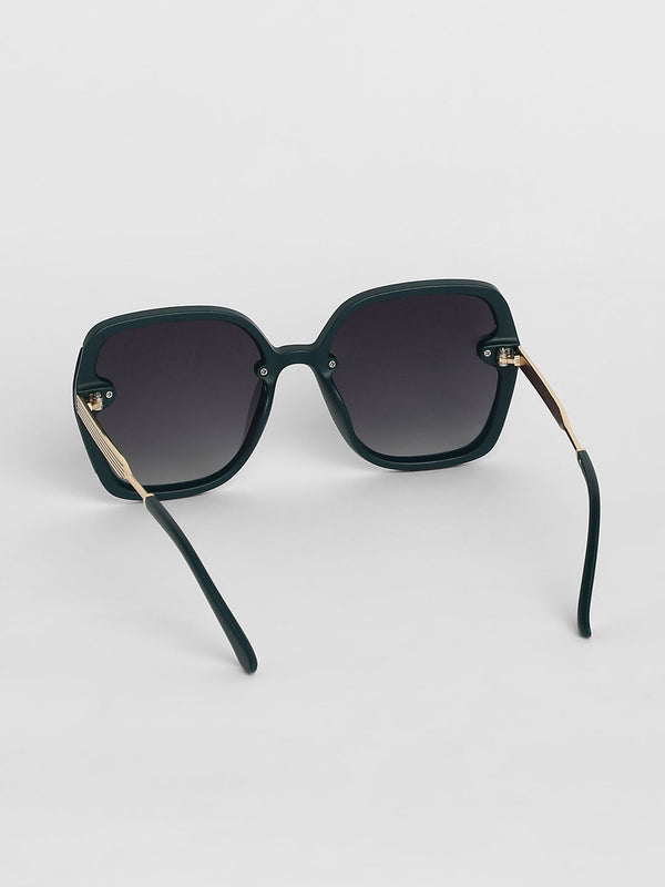 Block Oversized Sunglasses - Green