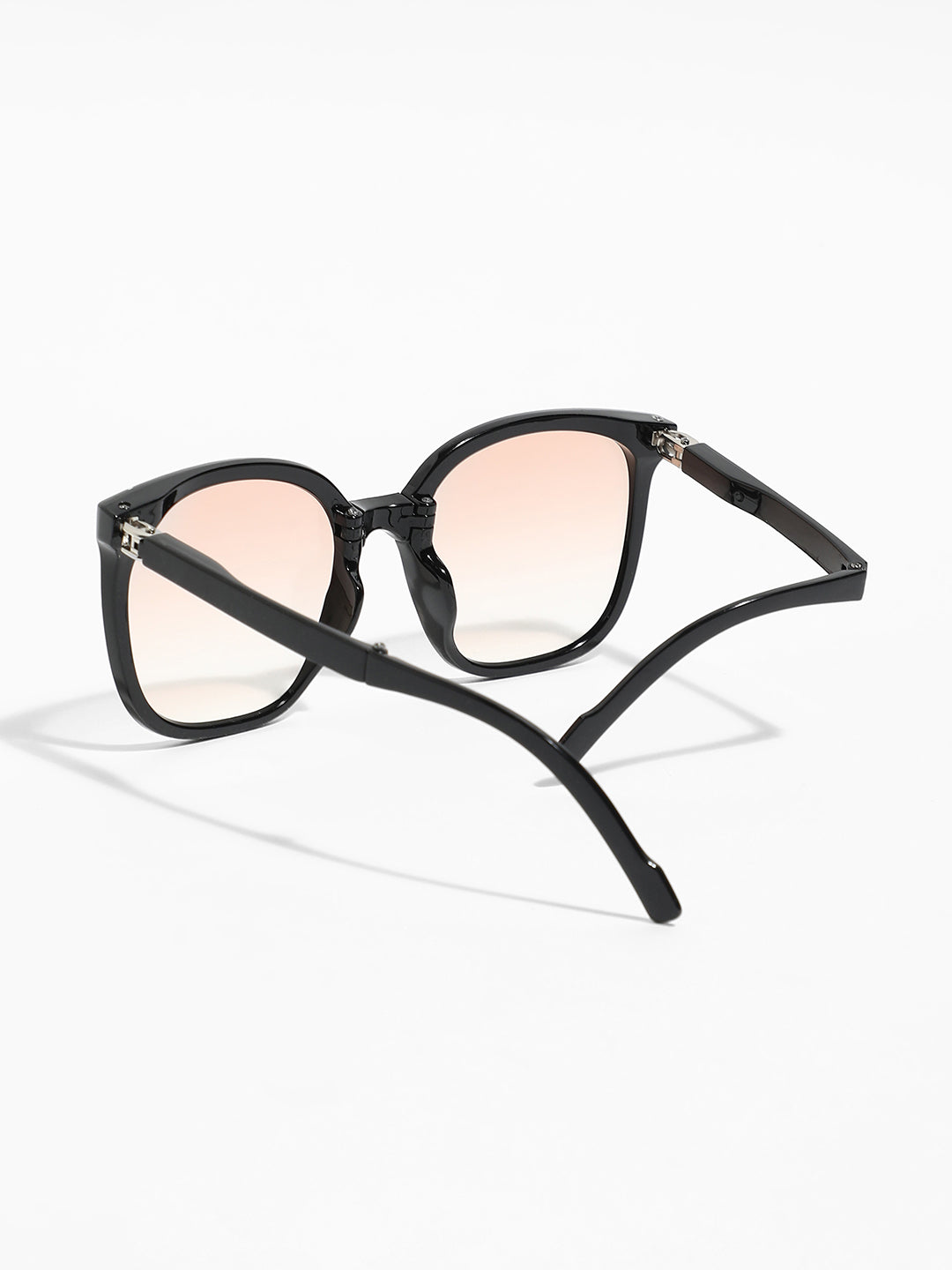 The Voyage Foldable Wayfarer Sunglasses - Onyx Black