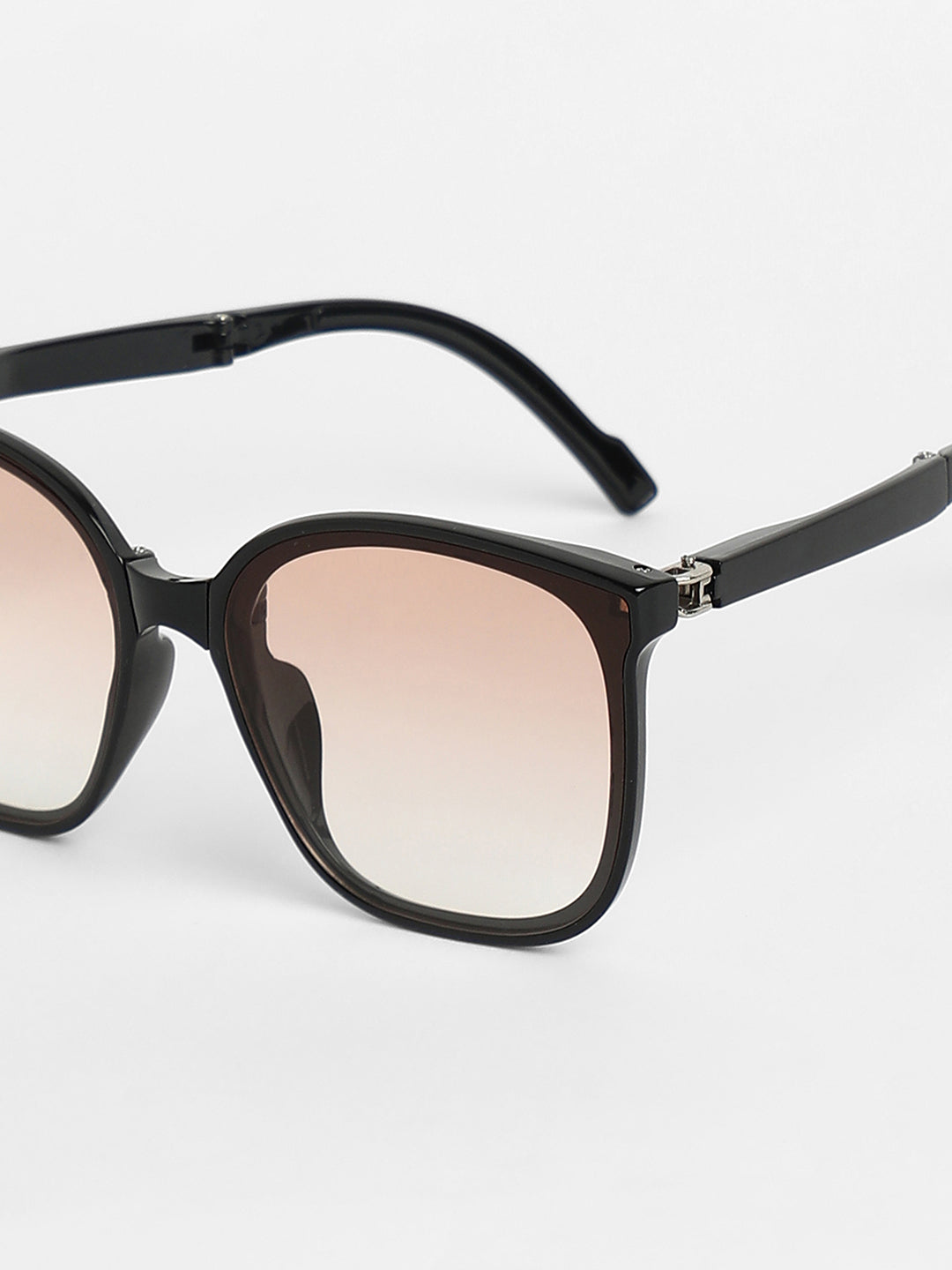 The Voyage Foldable Wayfarer Sunglasses - Onyx Black