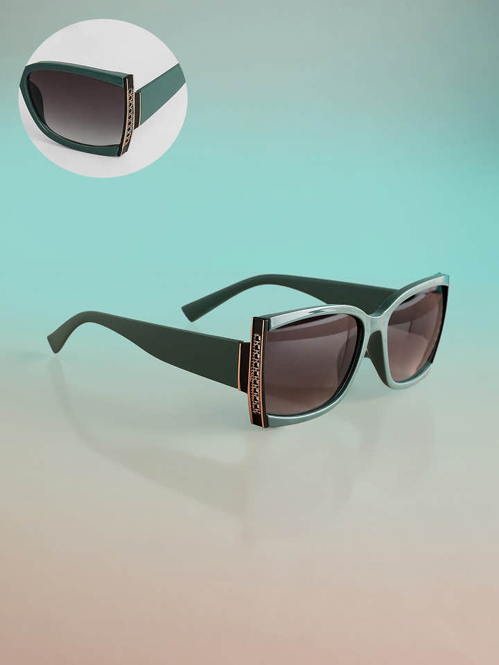 Block Rectangular Sunglasses