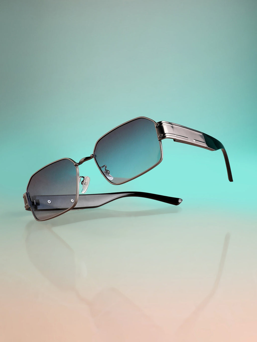 Full Rim Rectangular Sunglasses