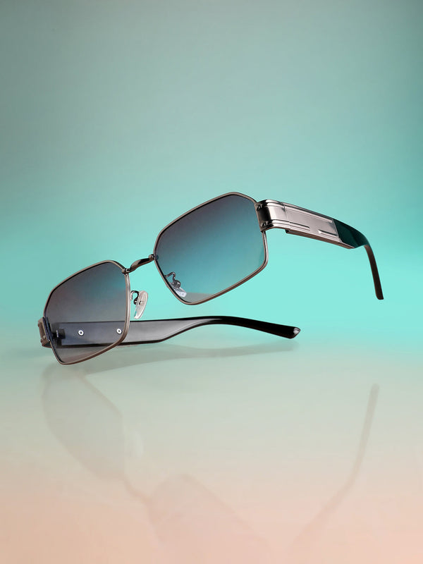 Full Rim Rectangular Sunglasses