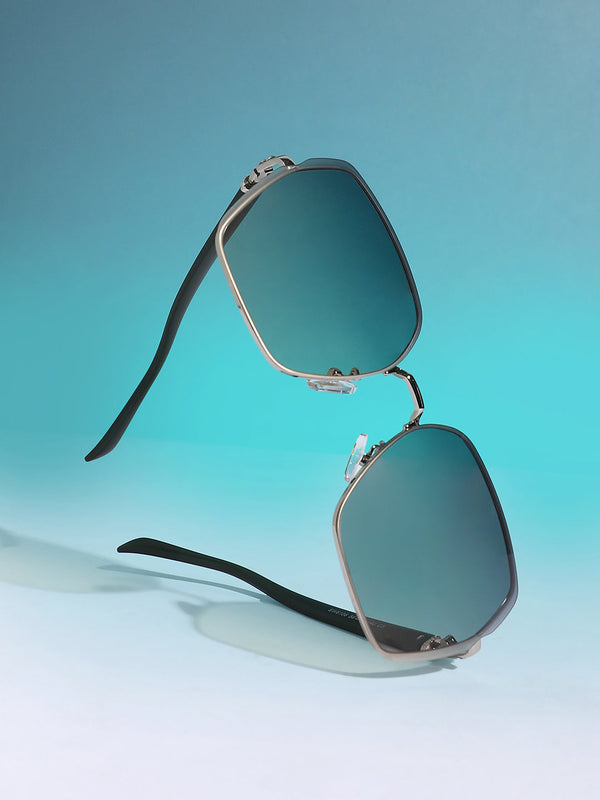 Embellished Geometric Sunglasses