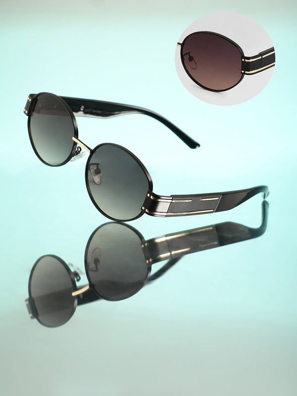 Full Rim Oval Sunglasses