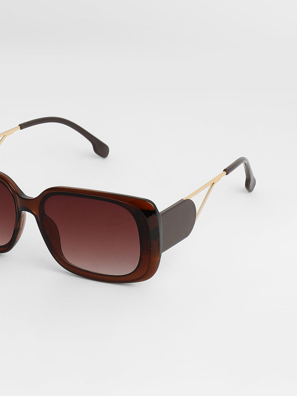 Chunky Rectangular Sunglasses
