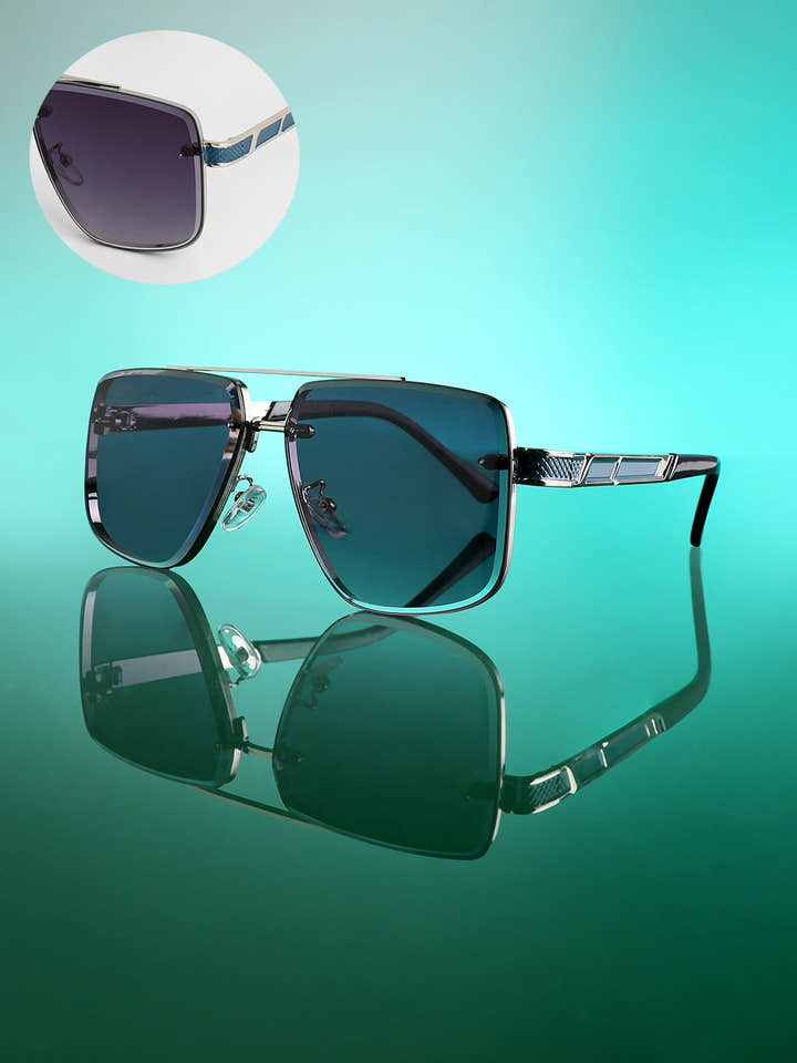 Block Aviator Sunglasses