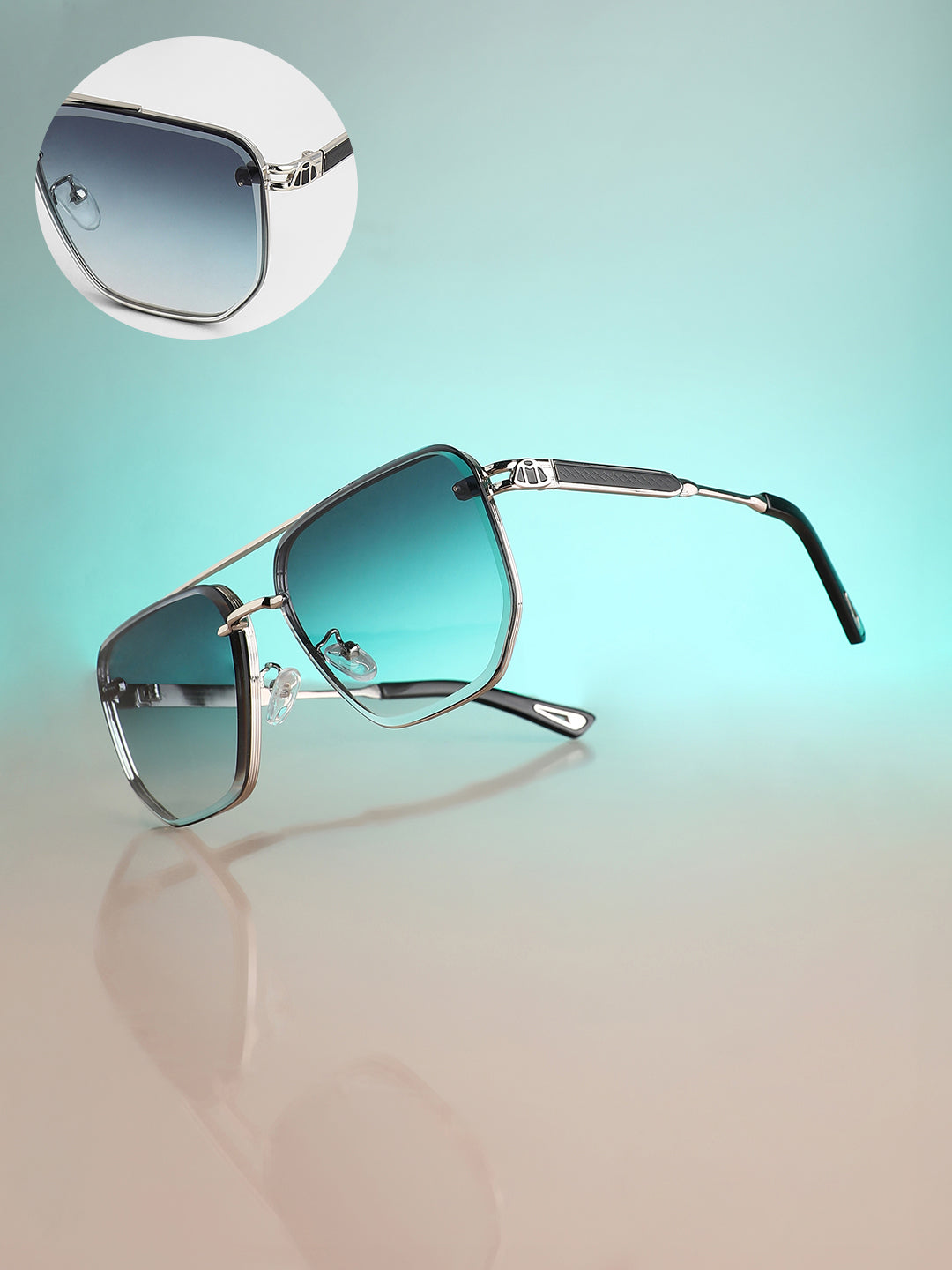 Gradient Aviator Sunglasses