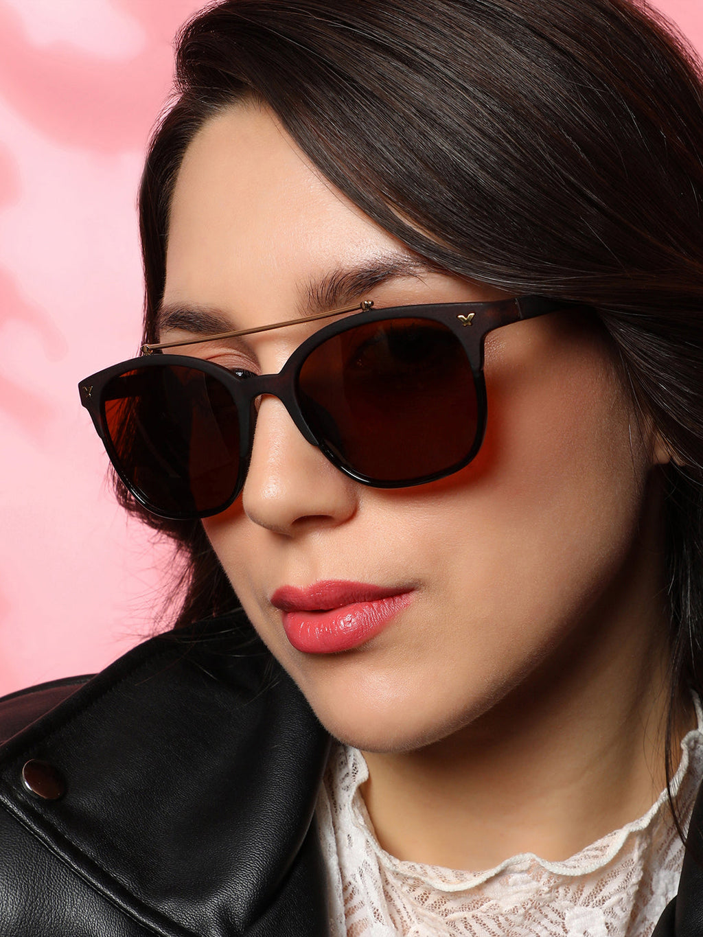 The Bar Aviator Sunglasses - Chocolate Brown