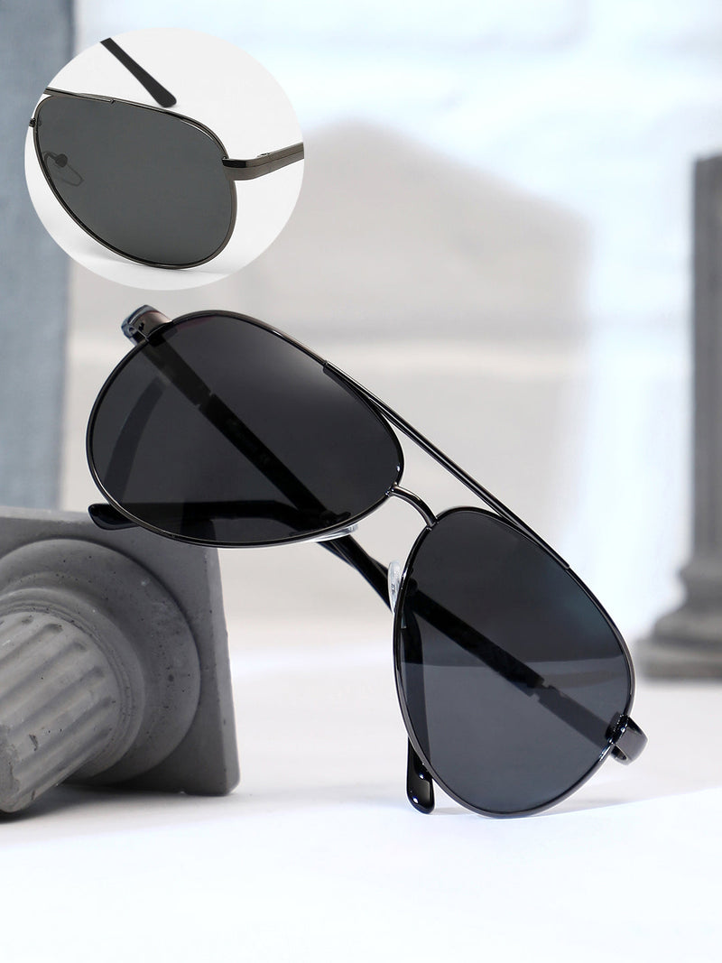 The Classic Aviator Sunglasses - Onyx Black