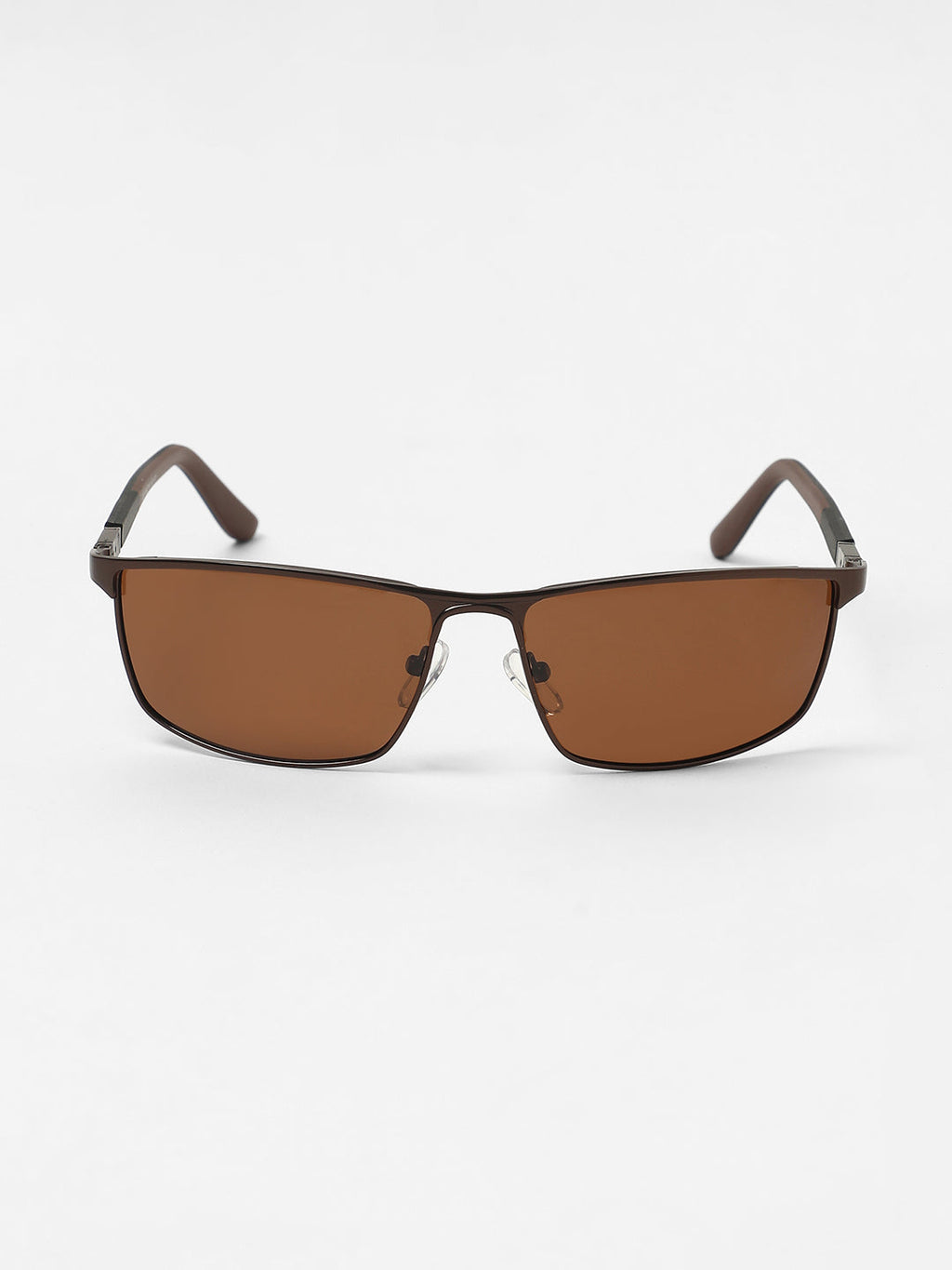 The Sporty Browline Sunglasses - Chocolate Brown