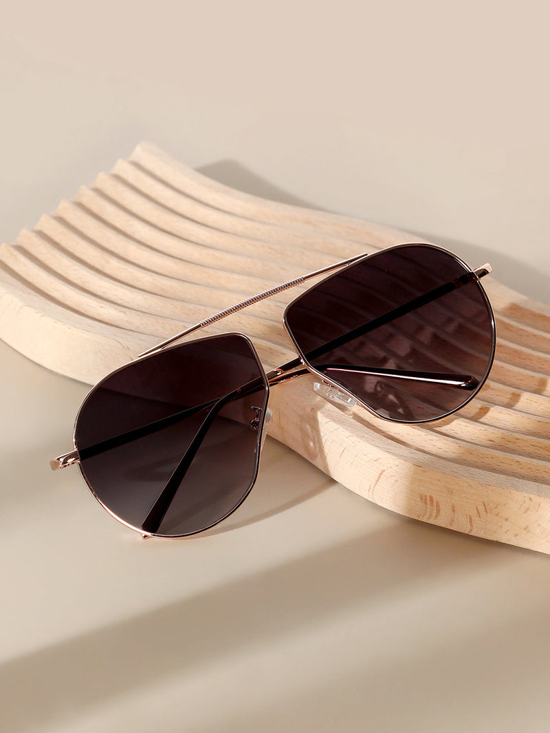 The Bar Pavement Oversized Sunglasses - Midnight Black