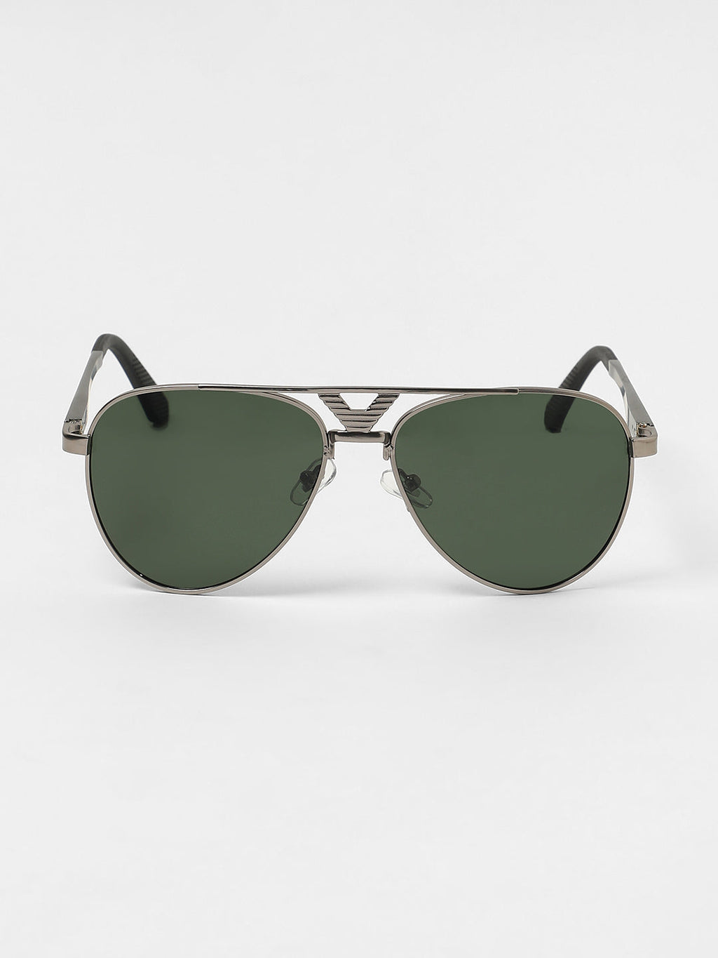 The V-Bar Aviator Sunglasses - Space Grey