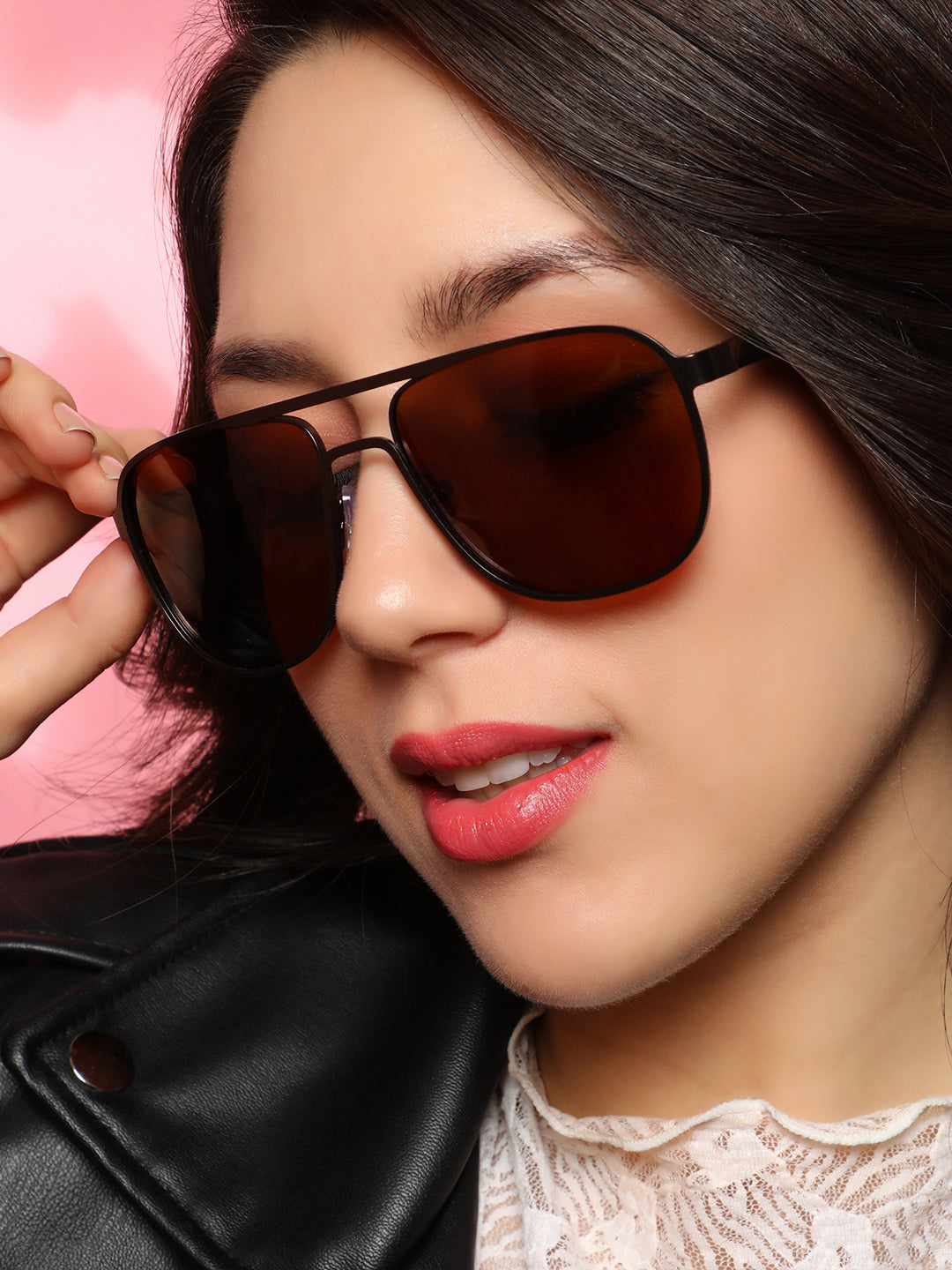 The Traveller'S Aviator Sunglasses - Chocolate Brown