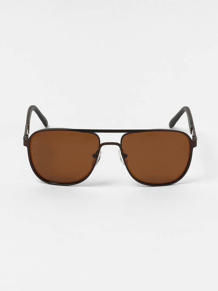 The Traveller'S Aviator Sunglasses - Chocolate Brown