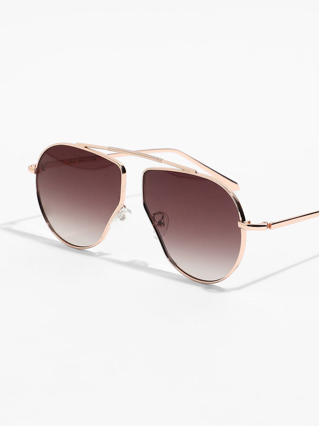 The Bar Pavement Oversized Sunglasses - Chestnut Brown