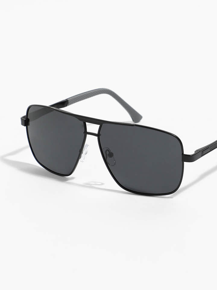 The Traveller'S Aviator Sunglasses - Chocolate Brown