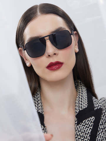 The Traveller'S Aviator Sunglasses - Chocolate Brown
